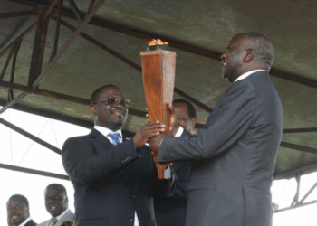 Guillaume Soro et Laurent Gbagbo