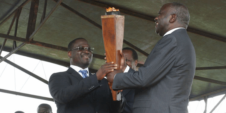 Guillaume Soro et Laurent Gbagbo