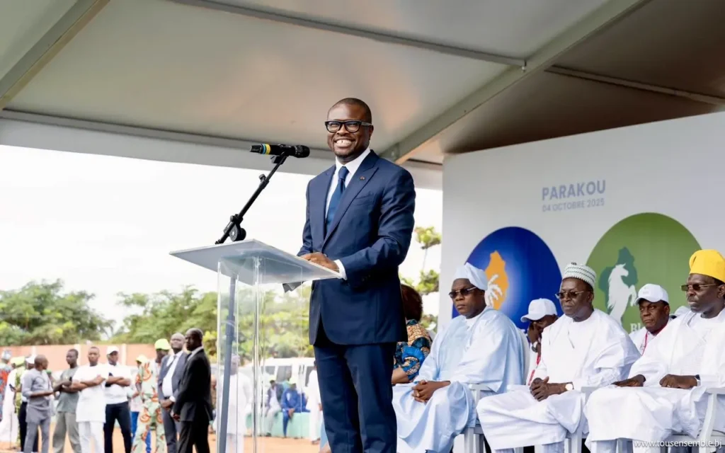 Romuald Wadagni, candidat de la mouvance à l'élection présidentielle de 2026 au Bénin.